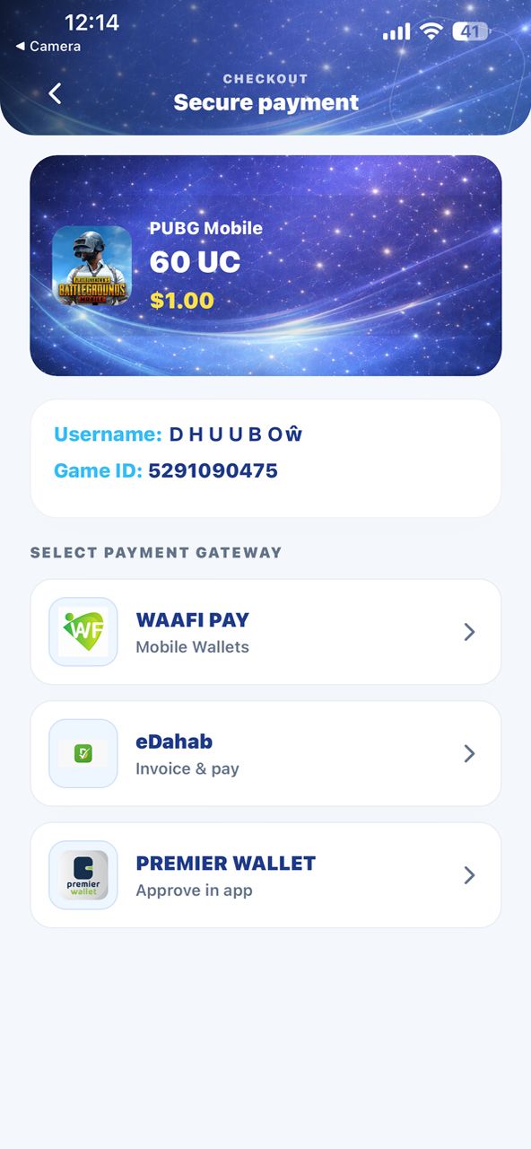 Fiddox app screen
